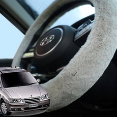 기타 자동차핸들커버 트라제xg 겨울핸들커버 순정색상, 미스티그레이