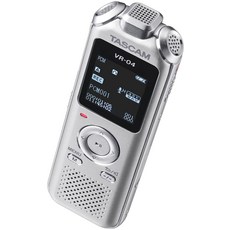TASCAM VR-04-S FM IC (태스컴) 와이드 라디오 탑재 보이스 레코더 실버 레코더