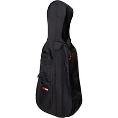 게이터 케이스 경량 밴드 및 오케스트라 3/4 첼로용 여행 가방 GBO - CELLO34, 1/4 Cello