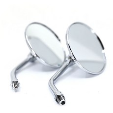 헤드웨이 오토바이 백미러 사이드미러 하프원형 8mm, 1개
