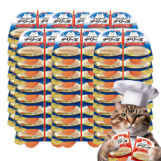 이나바 고양이 트윈컵 테린 간식캔 IMC-222, 혼합맛(참치/닭가슴살/관자), 70g, 48개