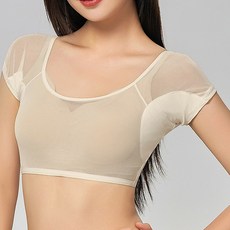 딜포유 여성 땀흡수 런닝 겨땀패드 속옷, 화이트 44(M), 1