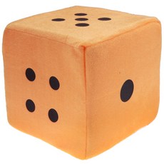 대형주사위 20cm 주사위게임 체육용품 단체게임 주황, 1개