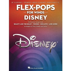 [5] Flex-Pops for Winds – Disney: 3-Part Score Sheet Music for B-Flat Clarinet Trumpet Bass Clar, [5] Flex-Pops for Winds – Disn