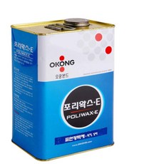메가디자인 오공 표면광택제 포리왁스E 3.6L 사무실바닥관리