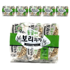엉클팝 동글이 보리과자 강정, 400g, 6개