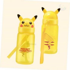 캐릭터 빨대 물통 350ml 예쁜물병