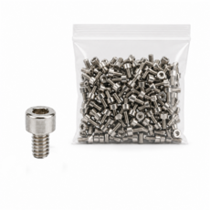 304 스테인리스 육각렌치볼트 소켓 M2.5 나사산 0.45 미니 육각소켓볼트 렌치볼트, 50개, 10mm, M2.5 x 0.45