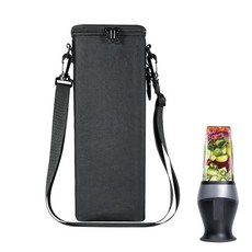 Beautyflier Ninja Fit 컴팩트 개인용 블렌더와 호환되는 보관 가방 캐리어 휴대용 블렌더 여행용 보관 정리함 피크닉 캠핑 또는 외출용 휴대용 여행 가방 (블, 블랙, 가방