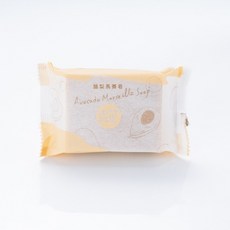 焱芝 酪梨馬賽皂 手工皂 去角質 控油 淨化毛孔 適用粉刺痘痘 寵物異味, 120g, 1個