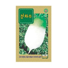 산들마켓 청화무 씨앗 300립 병에 강하고 욱질이 좋은 김장무씨 종자, 1개