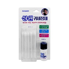 성원 귀세정제(귀세정제액8ml + 면봉30개입), 1개, 30개입