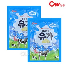 청우식품 달콤쫀득유가, 2개, 350g