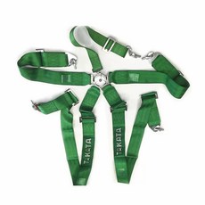 싱벨트 턴버클 4점식 싱용품 광폭주 버클 범용 타 버킷 보험 의자, D. 3 5포인트 녹검정