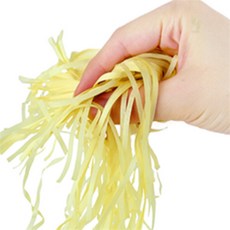 가을다미추천 선물 포장용 종이 완충 스타핑 초핑지, 연노랑 50g