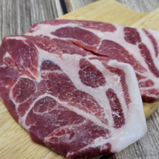 자연가득 지리산 산산청 흑돼지 목살 200g+200g 2팩