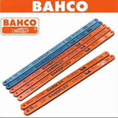 ［實體店鋪 台灣發貨］Bahco 魚牌八口魚手鋸片手鋸條，買十送一，雙金屬手鋸鋸刃, 1個, 藍色高速鋼32T, 藍色高速鋼32T
