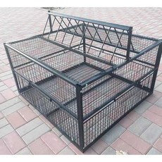 비둘기 포획틀 케이지 철장 조류 포획기 덫 까치 트랩 포획 관리, 1개