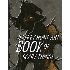 (英文圖書)Jeffrey Hunt Art Book of Scary Things 平裝版, Independently Published, 英文
