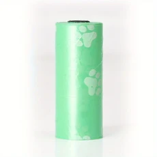 쿠쿠스토어 생분해성 배변봉투 강아지 고양이 디스펜서 애완품, 03 Green