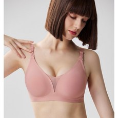台灣賣家 勿忘我哺乳內衣 果凍膠半固定杯 網紗透氣 薄杯孕婦內衣 上開口哺乳內衣