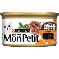 MonPetit 貓倍麗 貓主食罐 85g 雞肉口味, 貓倍麗主食罐-香烤嫩雞*24, 1個