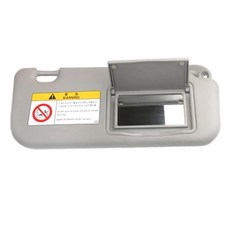 차량용 선바이저 차양막 내부 차량 앞면 바이저 패널 측면 어셈블리 자외선 차단 눈 보호용, gray Passenger