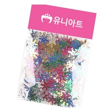 스팡클 눈꽃 소형 단체미술 패션소품 데코용품