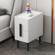 소형 침대미니협탁 틈새 단단한 화이트 CM 원목 나무 하나의 서재 북유럽 작은 침실 모던, 베 반원목/블랙액세서리, 행장을 갖추다