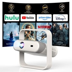 4K 지원 블루투스 5 4 WIFI6 5와트 사운드 베이스 스피커 160 ANSI 안드 11 210 회전 자동 키스톤 보정 비디오 HY300, NSL03