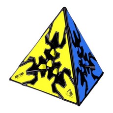 奇藝 齒輪【小小店舖】魔方格 魔術方塊 三階 金字塔 異形 益智玩具 齒輪魔方, 金字塔齒輪