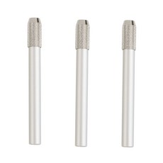 몽당연필홀더 연필 연장 홀더, 3개, 실버