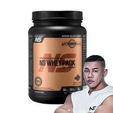 NS포대유청 초코맛 WPI 93% 분리유청단백질 헬스보충제, 1개, 1kg