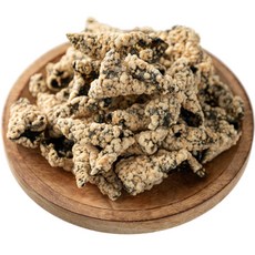 어이딸 짭짤한김부각 남원 찹쌀 비건간식 마른반찬 무오신채 non-gmo채종유 무염산김, 160g, 1개