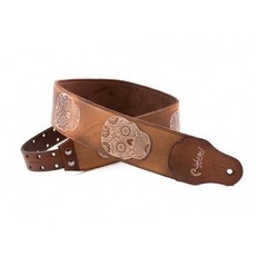 RightOn 吉他貝斯背帶 Leathercraft 系列 Sugar 三色可選 西班牙進口【黃石樂器】, 原木色, 1個