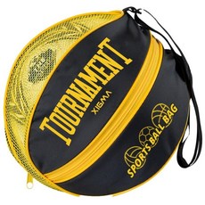 프로시그마 축구공가방 볼가방 볼백, 블랙옐로우