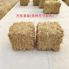 볏짚 밀짚 건초 더미 대용량 장식용 초가용 월동거적 볏짚절단기 촬영용 촬영소품 지주목, 사각30 30 30 가로세로높이, 1개