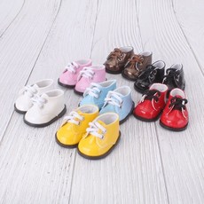 짱패브릭 파올라레이나 아이돌인형 솜인형 솜깅이 단화 신발, 옐로우, 1개