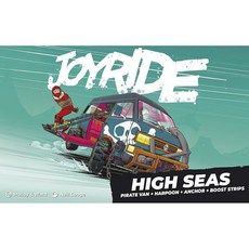 Rebellion Unplugged: Joyride: High Seas - 확장 해적 테마 자동차 전투 보드 게임 새로운 장애물 및 경마장 요소 만 12세 이상 2-4, 공해