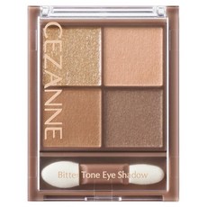 CEZANNE Bitter Tone 眼影 4.5g, 1個, 03 餅乾棕