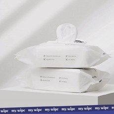 마이와이프 청소용 물티슈 세정티슈 50매, 10개