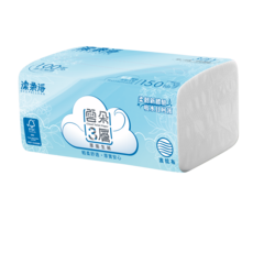 潔柔 雲朵3層厚衛生紙, 1個, 150張