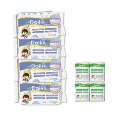 Dailix 41cm 立體護墊 輕柔乾爽 7片裝 x 4包, 4個, 6片, 超長夜用型