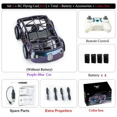 RC헬기 비행기 전투기 드론 무선 조정 카 자동차 오프로드 드리프트 포크레인 ZLL SG900 PRO 드론 2 In 1, 01 China Mainland, 05 Set 4