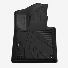 가온 TPE 카매트 입체 바닥 매트 1열+2열, 블랙, EV5 25년10월~