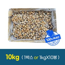 국내산 손질 미더덕 냉동 생물 오만둥이 최상급 벌크, 1박스, 10kg