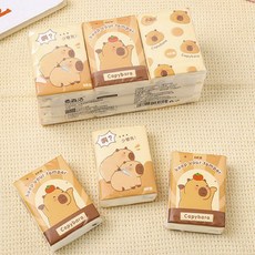 【Helena】卡皮巴拉手帕紙 水豚手帕紙 三層加厚便攜隨身包面紙, 卡皮巴拉手帕紙｜單包｜隨機, 1個