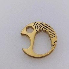 색 티타늄 병따개 열쇠고리 야외 도구, 1개, 3. Gold Bottle Opener