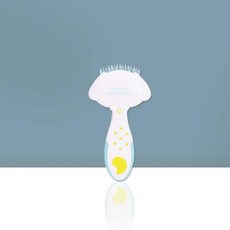 단모견용 무자극 고무 털갈이빗 짧은털 강아지콤 긴털, 1개