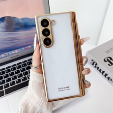 適用於三星ZFold6手機殼彈簧鉸鏈筆槽帶筆W25電鍍幻影全包保護套